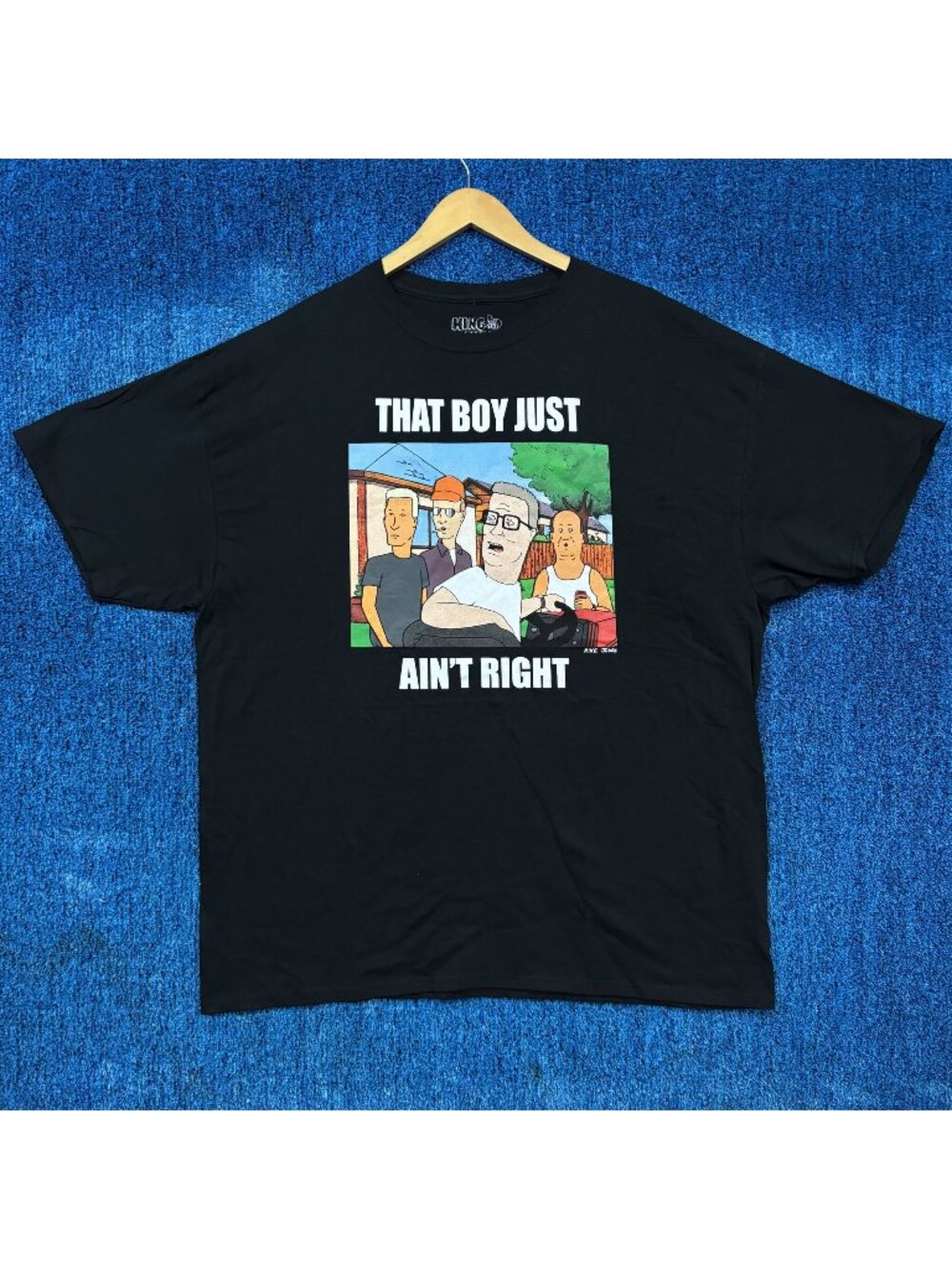 King of the Hill Hank Hill Graphic Tee That Boy Ain’t Right 2X